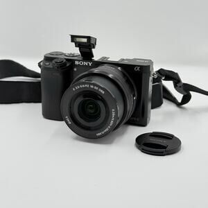 Sony Alpha A6000 24.3MP Mirrorless Camera 16 50mm 32GB Tested